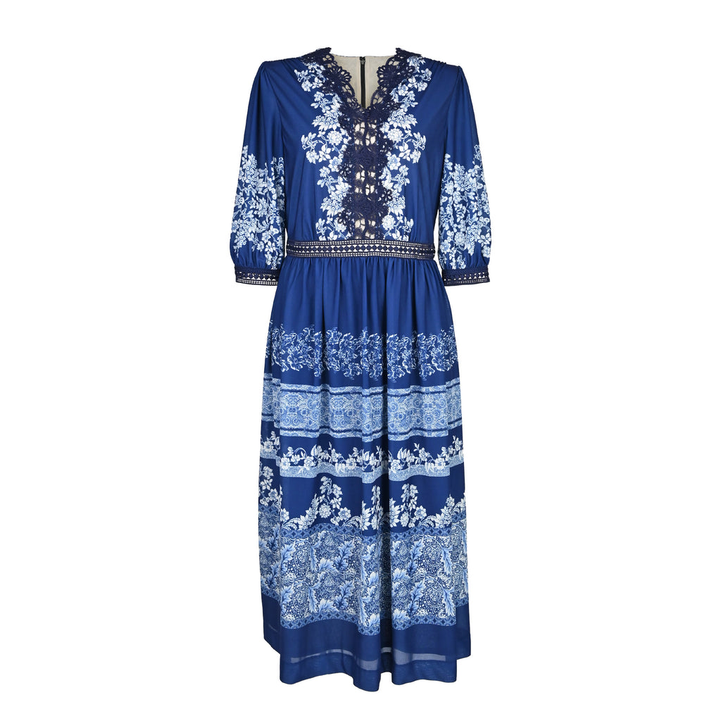 70％OFF】花柄プリントワンピース | レースワンピースやブラウスなど