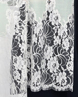 Cashmere lace stole
