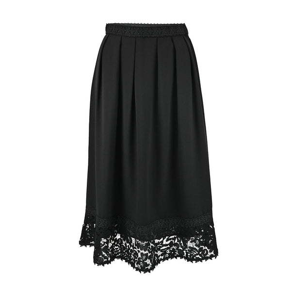 【50％OFF】ラッセルレース フレアースカート