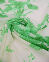 Cashmere flower print stole