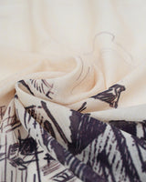 Cashmere print stole