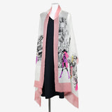Cashmere print stole