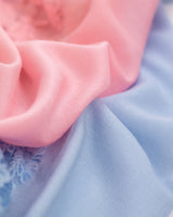 Mohair wool lace stole