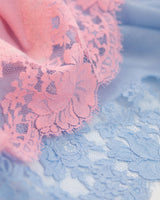 Mohair wool lace stole