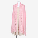 Mohair wool lace stole