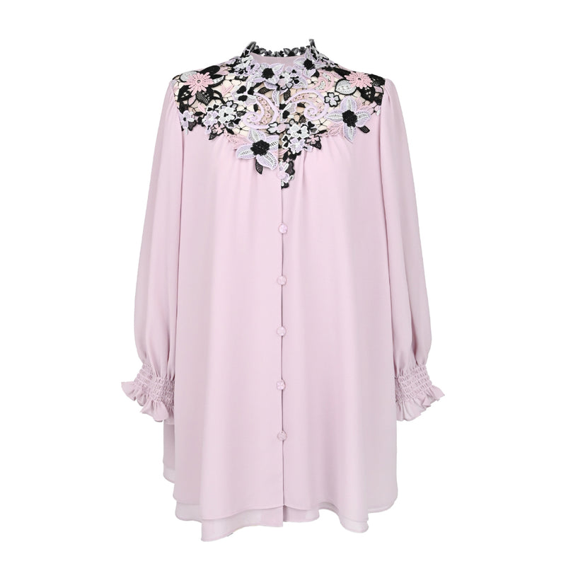 【50％OFF】シアーチュニックブラウス