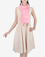 Mohair wool lace stole