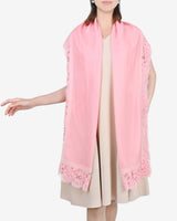 Mohair wool lace stole