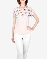 [50% OFF] Tulle Embroidered Tops