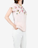 [50% OFF] Tulle Embroidered Tops