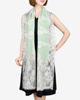 Cashmere lace stole