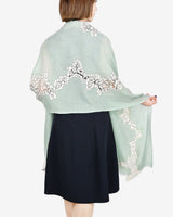Patchwork lace stole