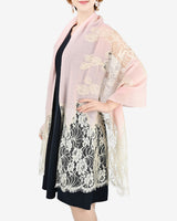 Cashmere lace stole