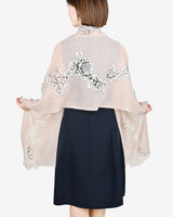 Patchwork lace stole