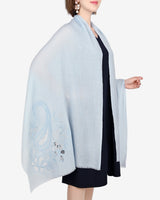 Cashmere Paisley Embroidery Stole