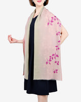 Cashmere gradient color stole