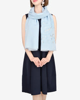Cashmere Paisley Embroidery Stole