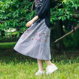 [60% OFF] Pleated Midi Skirt