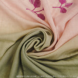 Cashmere gradient color stole
