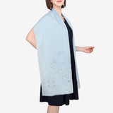 Cashmere Paisley Embroidery Stole