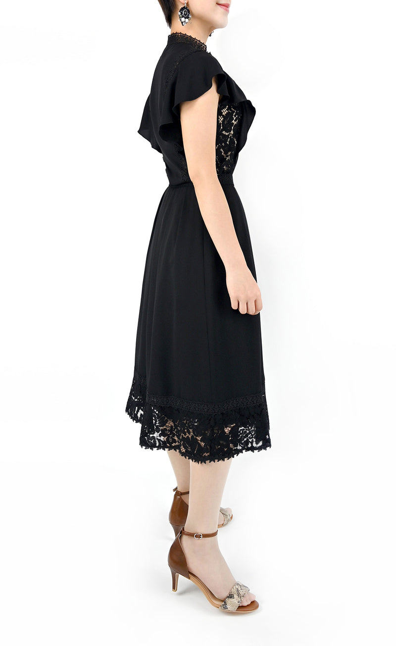 【50％OFF】ラッセルレース フレアースカート