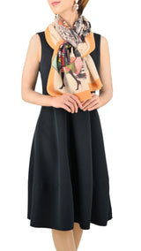Cashmere print stole