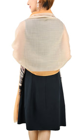 Cashmere print stole