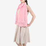Mohair wool lace stole